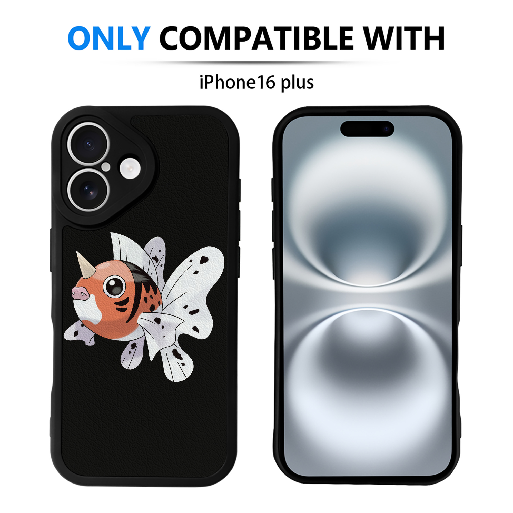 （画像用） ポケットモンスター Pokémon 【iPhone 16シリーズ対応】シリコンスマホケース（レザー調） 材質：シリコン